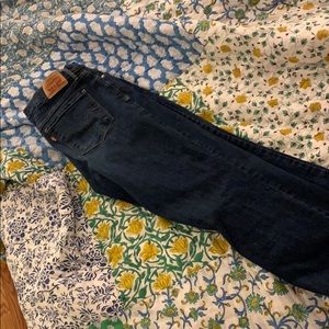 Retro denim levi jeans